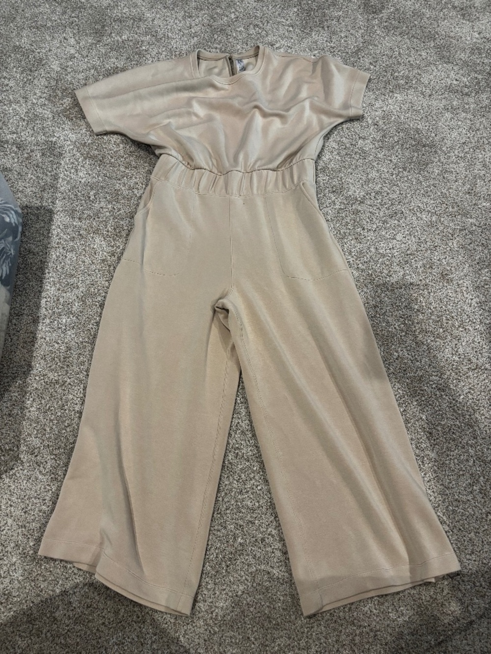 Spanx short sleeve jumpsuit
